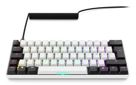 Sharkoon SKILLER SGK50 S4 Gen2 (white, DE layout, Gateron Yellow) Sharkoon