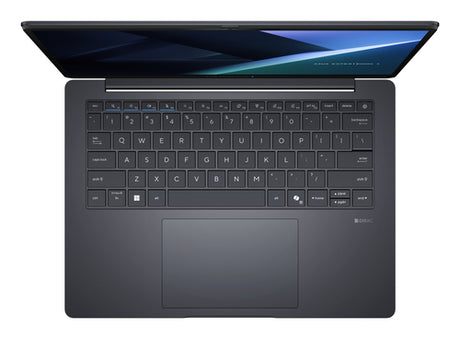ASUS ExpertBook BM3406CGA-NZ0349X Copilot+ PC – tastatur og arbejdsflade set ovenfra; layout på billedet er illustrativt