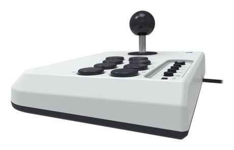 HORI - Fighting Stick Mini for PlayStation®5 - White - 8 inches by 6 inches HORI