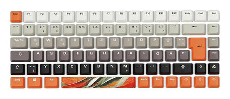 Sharkoon SGK50 S3 Design Bundle D6 – keycaps og musemåtte