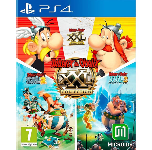 ASTERIX and OBELIX - COLLECTION (XXL 1/2/3) – PlayStation 4