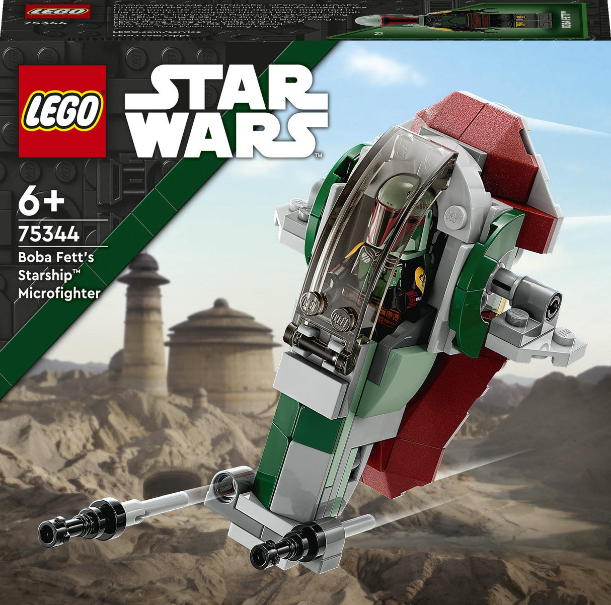 LEGO Star Wars - Boba Fett's Starship™ Microfighter (75344) LEGO