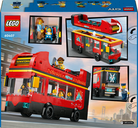 LEGO City - Red Double-Decker Sightseeing Bus (60407) LEGO