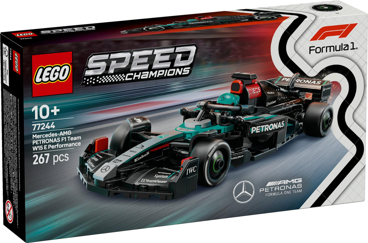 LEGO 77244 Speed Champions Mercedes-AMG F1 W15 Racing Car LEGO