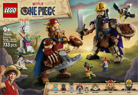 LEGO - ONE PIECE - Dorry vs. Brogy – Giants of Little Garden (75644) LEGO