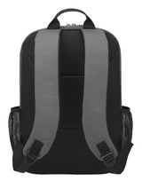 ASUS AP1602 mørkegrå rygsæk bagfra med netpolstring og justerbare skulderstropper