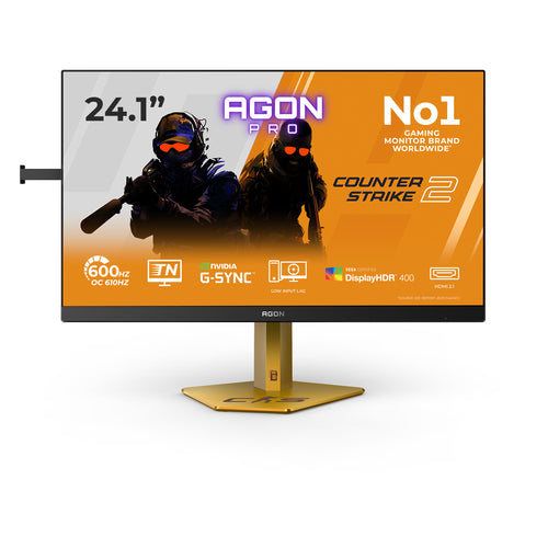 AOC AGON PRO CS24A 24 Ultra-Fast TN eSports 1920 x 1080 (Full HD) HDMI DisplayPort 610Hz