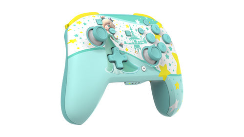 Turtle Beach Rematch Wireless RGB – Rosalina – Switch – Set skråt fra venstre