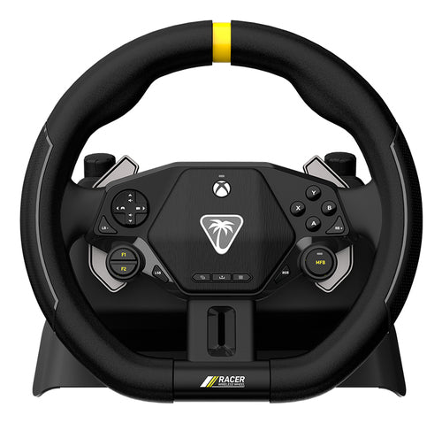 Turtle Beach Racer Wireless – Trådløst rat til Xbox og PC – rat forfra