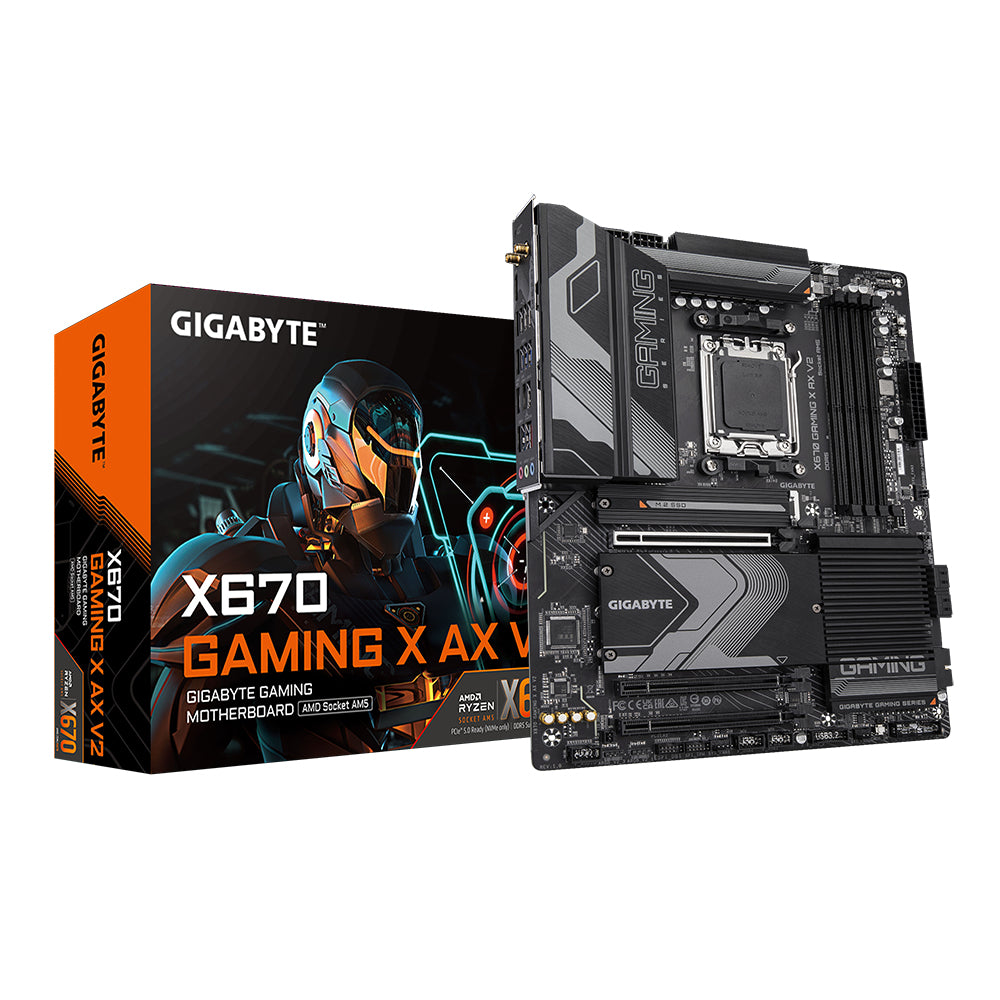 Gigabyte X670 GAMING X AX V2 ATX Socket AM5 AMD X670 Gigabyte Technology