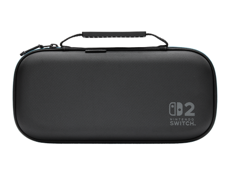 PowerA Protection Case Nintendo Switch 2 Sort – Sort beskyttelsesetui forfra