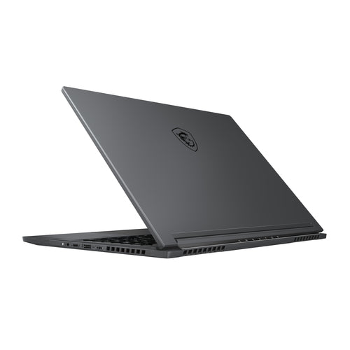 MSI CreatorPro 16 AI Studio A1VMG-066 – bagside og åbent låg