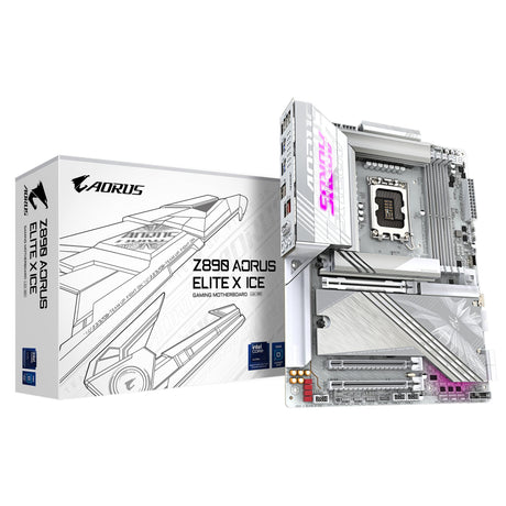 AORUS Z890 ELITE X ICE ATX LGA1851 sokkel Intel Z890 Gigabyte Technology