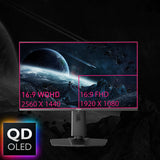 MSI MPG 271QRXDE QD-OLED – skærm – Sort