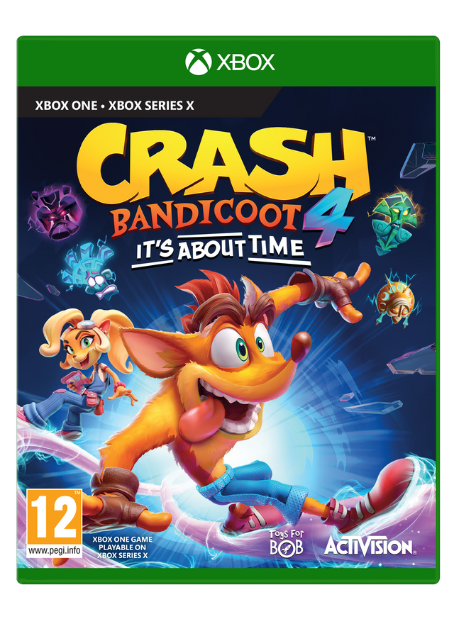Crash Bandicoot 4: It’s About Time – Xbox One – spilomslag