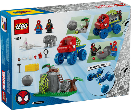 LEGO 11199 Marvel Spidey and his Super Friends Spidey's team on a rescue mission in the dino truck LEGO