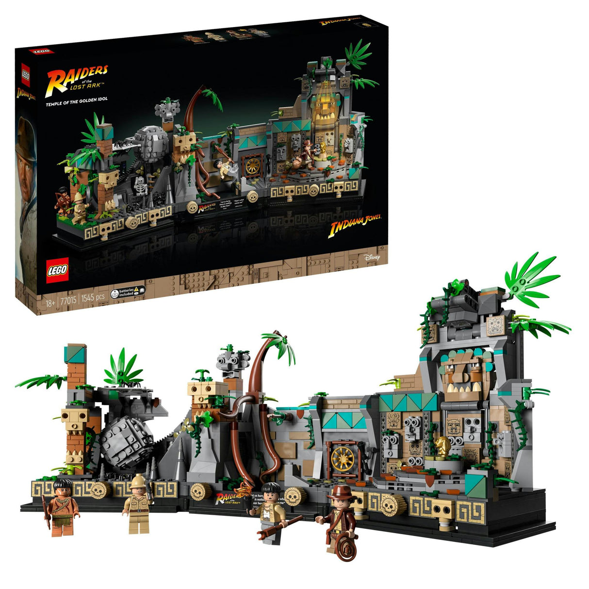 LEGO 77015 Indiana Jones Temple of the Golden Idol LEGO