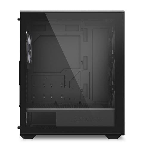 Sharkoon VK3 RGB Black Tempered Glass 4x 120mm Fans ARGB PWM 360mm Radiator Support ATX Gaming PC Case Sharkoon