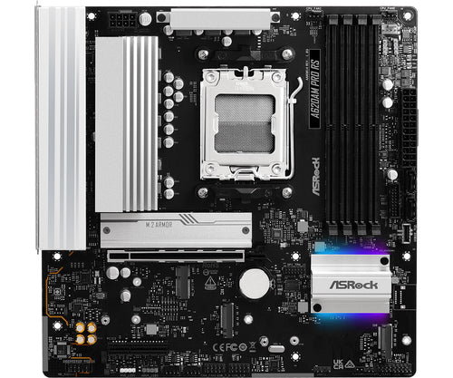 ASRock A620AM Pro RS bundkort - AM5, DDR5
