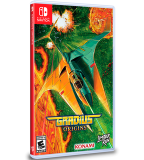 Gradius Origins – Gradius II-omslag – Import – Nintendo Switch – spillets udgave