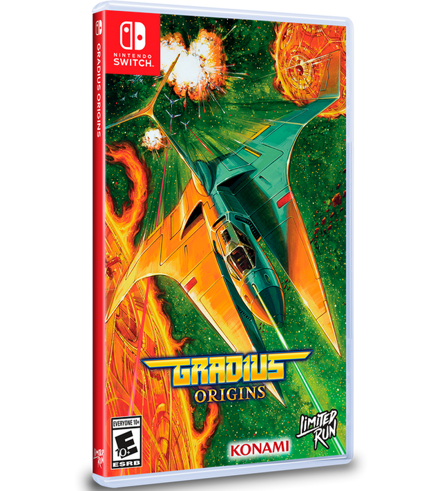 Gradius Origins – Gradius II-omslag – Import – Nintendo Switch – spillets udgave