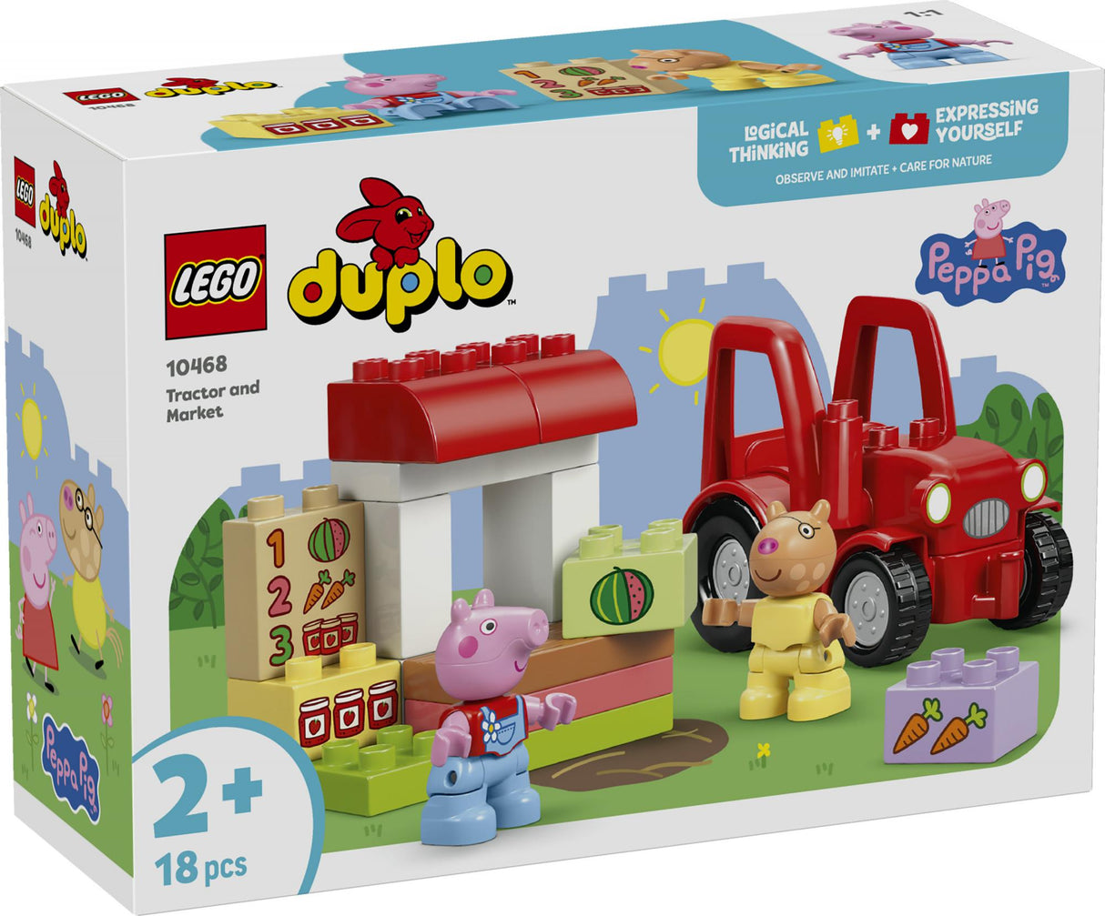 LEGO - DUPLO Peppa Pig - Tractor and Market (10468) LEGO