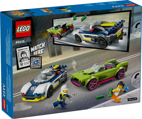 LEGO 60415 City Police Car and Muscle Car Chase, construction toy LEGO