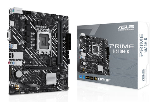 ASUS PRIME H610M-K - Socket 1700 - motherboard