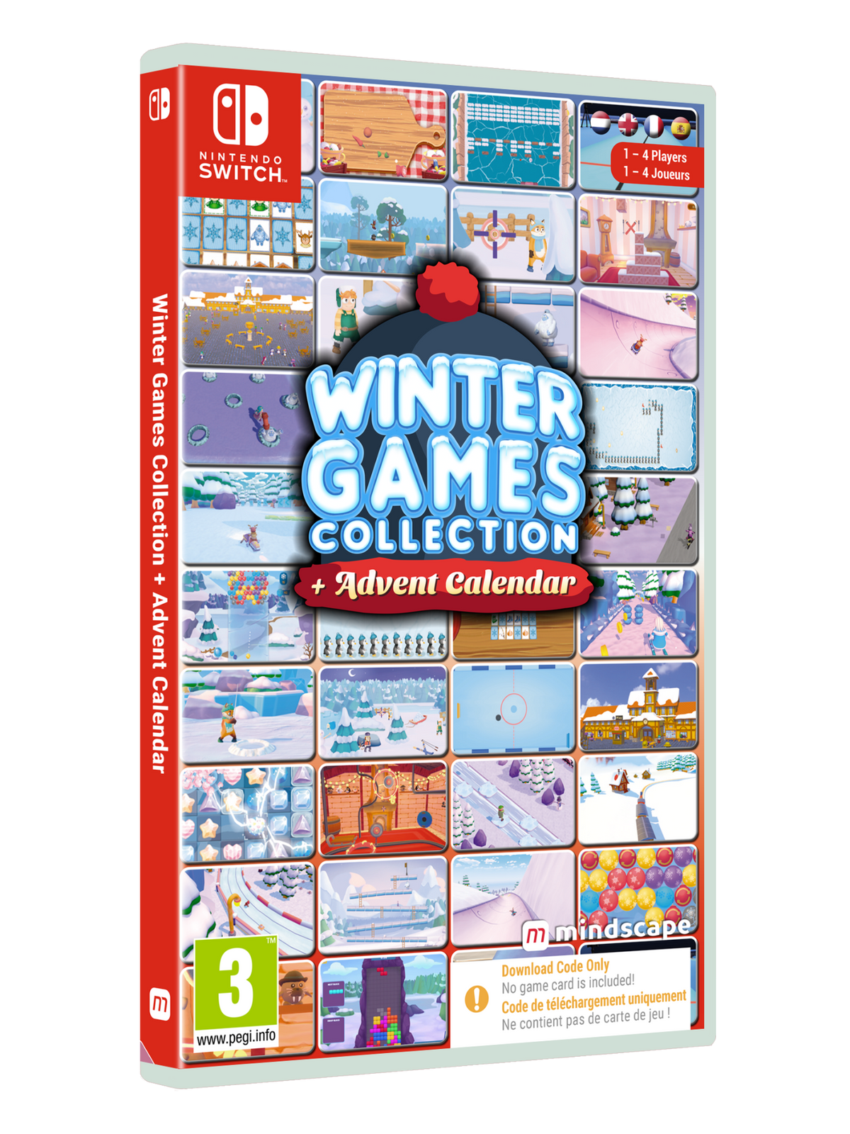 Wintergames Collection + Advent Calendar (Code in a Box) – Nintendo Switch – spilomslag