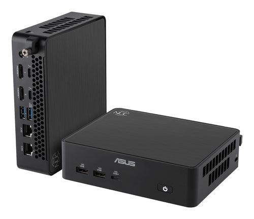 ASUS NUC 16 Pro i vandret og lodret placering