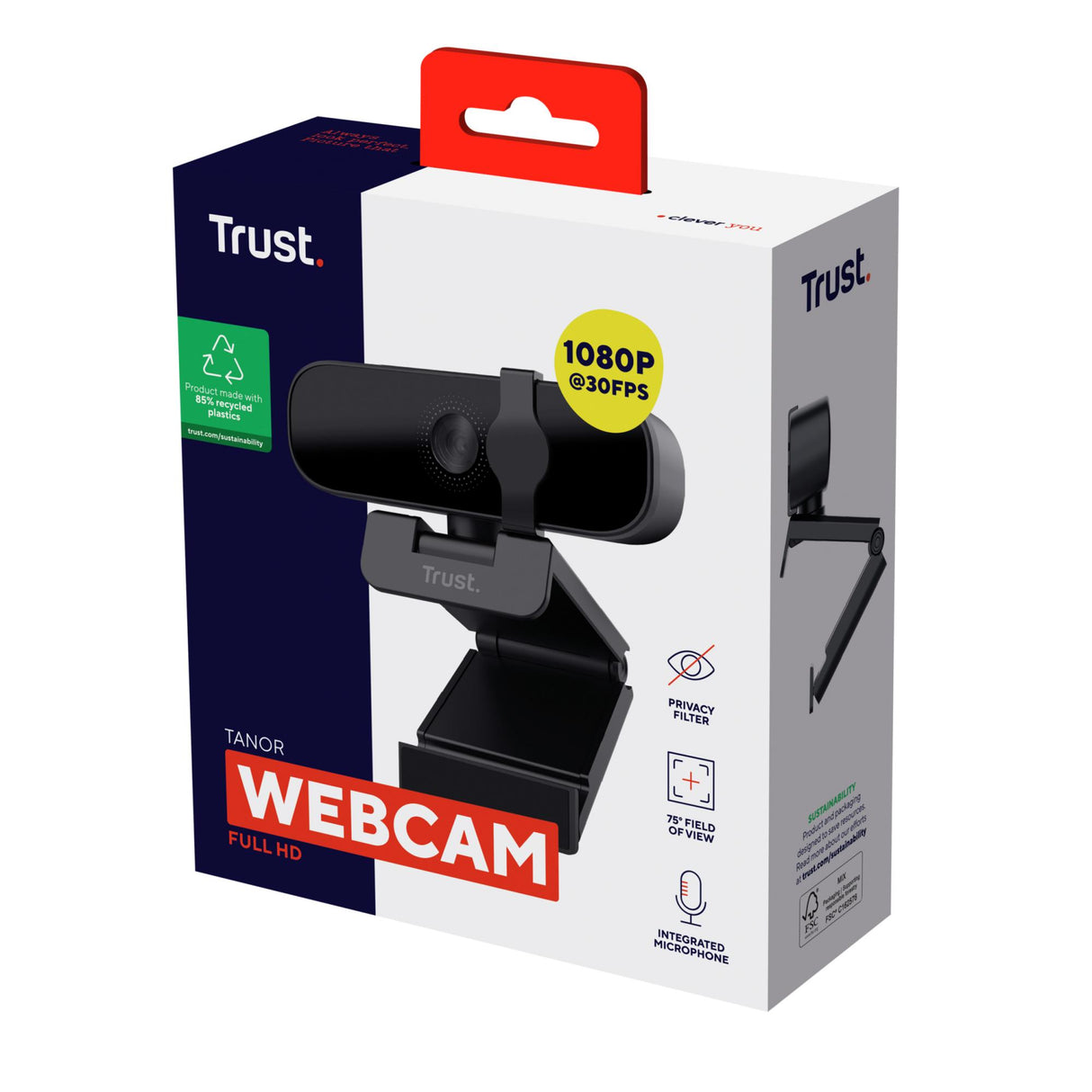 TRUST TANOR FULL HD WEBCAM