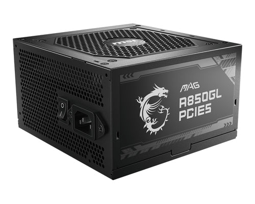 MSI MAG A850GL PCIE5 850 W strømforsyning - 80 PLUS Gold