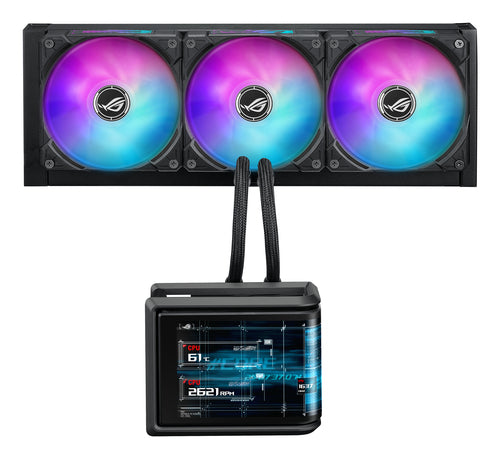 ASUS ROG Ryuo IV SLC 360 ARGB – CPU-køler – Sort