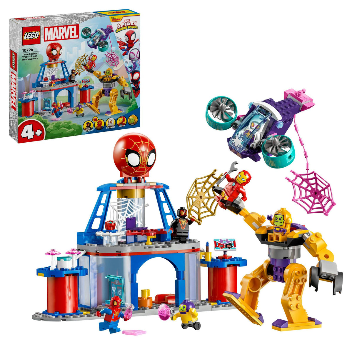 LEGO 10794 Marvel Spidey and his super friends The headquarters of Spidey's team LEGO