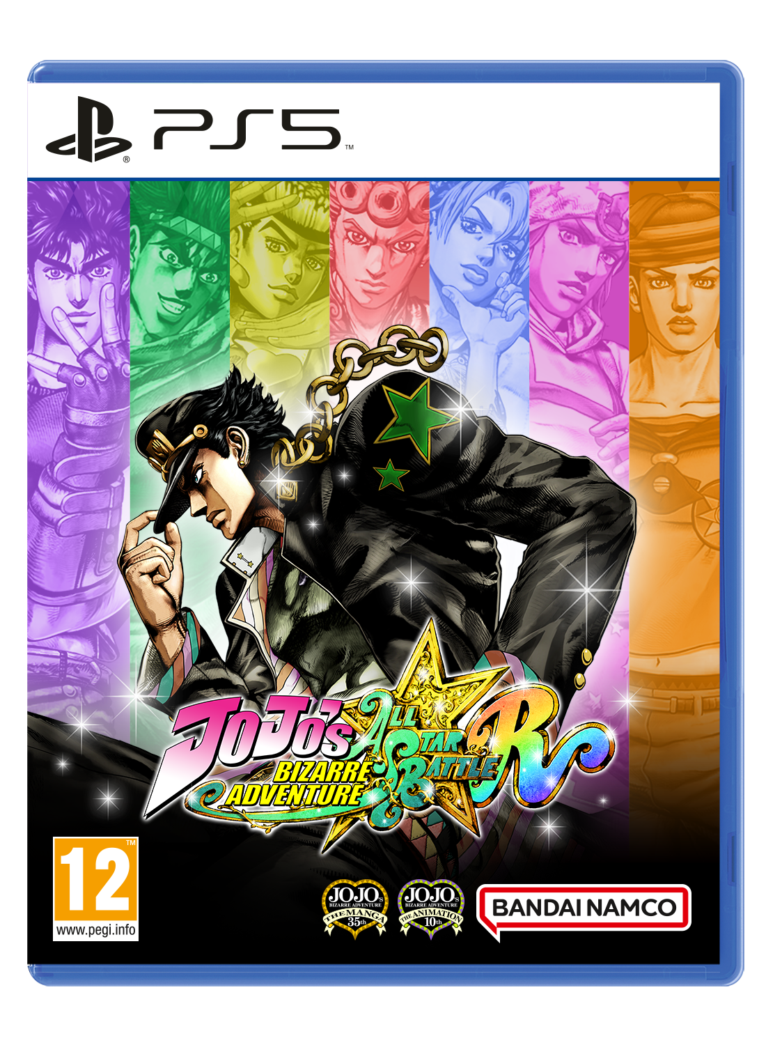 JoJo's Bizarre Adventure: All-Star Battle R – PlayStation 5 – spilomslag