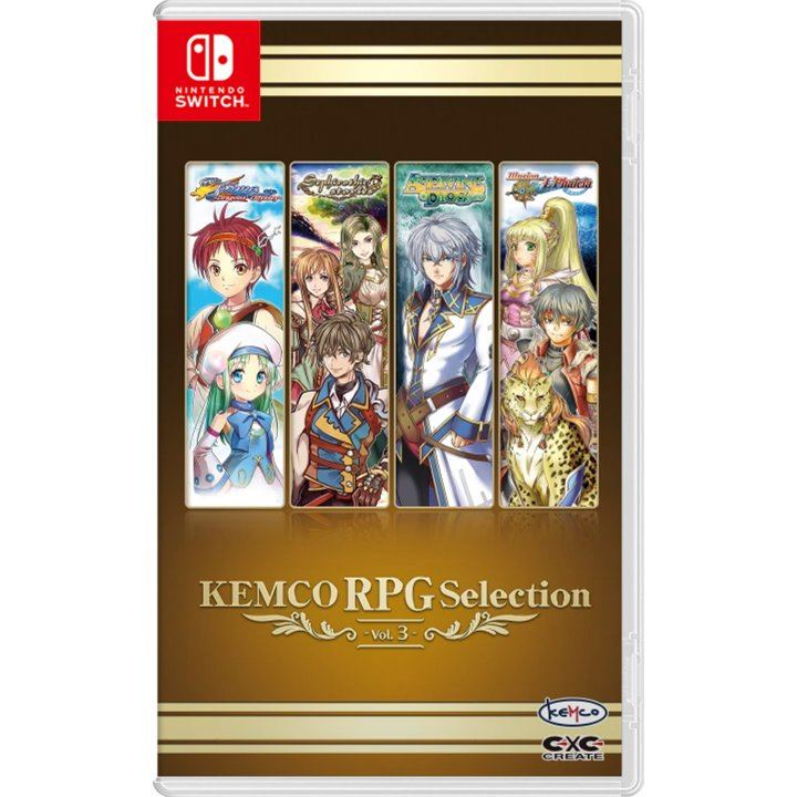 Kemco RPG Selection Vol. 3 (Import) – omslag til Nintendo Switch