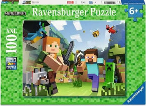 Ravensburger children's puzzle Minecraft - Steve and Alex (100 pieces) Ravensburger