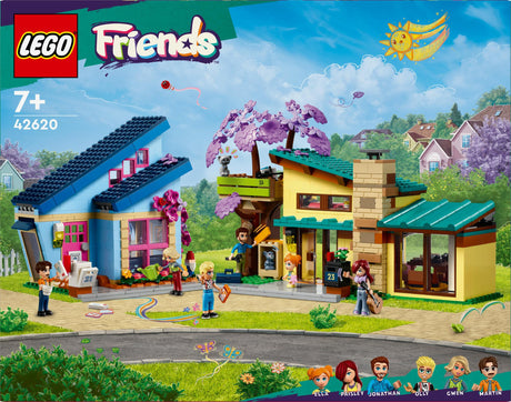 LEGO 42620 Friends Olly and Paisley's Family House, construction toy LEGO