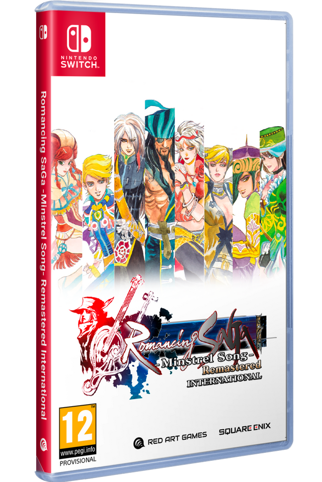 Romancing SaGa Minstrel Song Remastered International Switch – Emballage