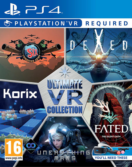 The Ultimate VR Collection - 5 Great Games on One Disk – PlayStation 4 – spilomslag