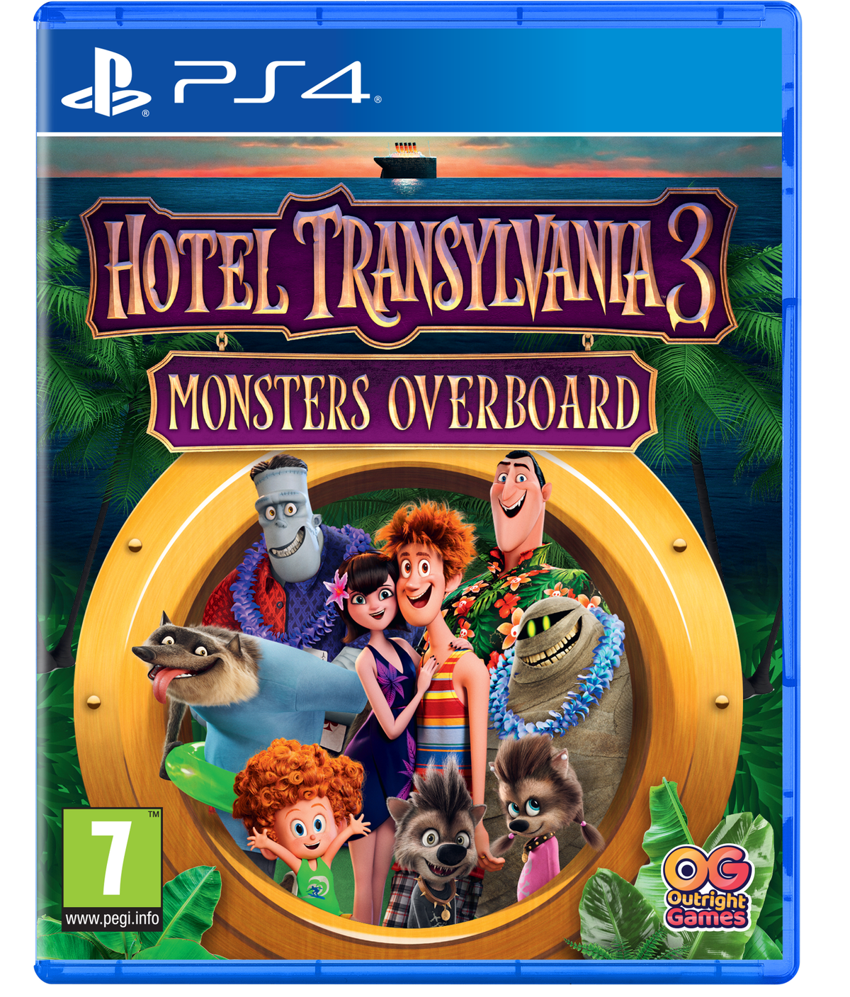 Hotel Transylvania 3: Monsters Overboard – PlayStation 4 – spilomslag
