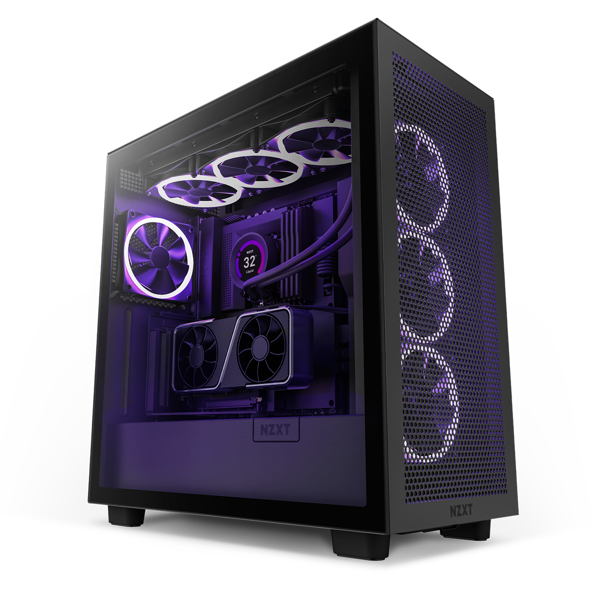 GPU-Halterungsset der NZXT H7-Serie, Schwarz 