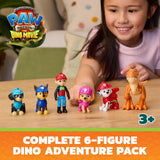 Paw Patrol The Dino Movie – Dino Adventure figursæt, 6 figurer – produktbillede 3
