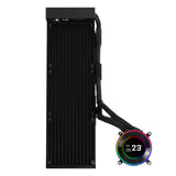 Lian Li Hydroshift II LCD-C, 360N fanless, Black Lian Li