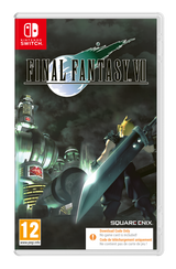 Final Fantasy VII Switch Code in a Box – Æske med downloadkode