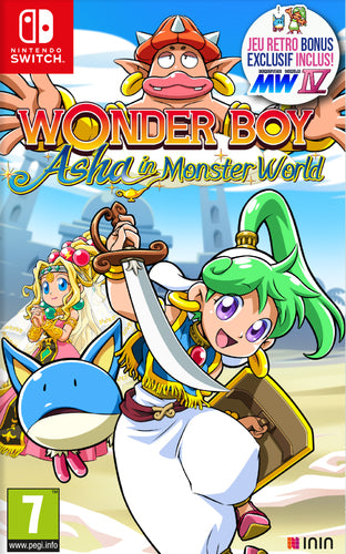 Wonder Boy Asha in Monster World Nintendo Switch