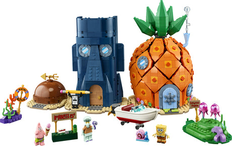 LEGO Icons 11386 – SvampeBob Firkant: Bikini-Bunden – visning 3