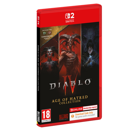 Diablo IV Age of Hatred collection (Code in a Box) – Nintendo Switch 2-emballage