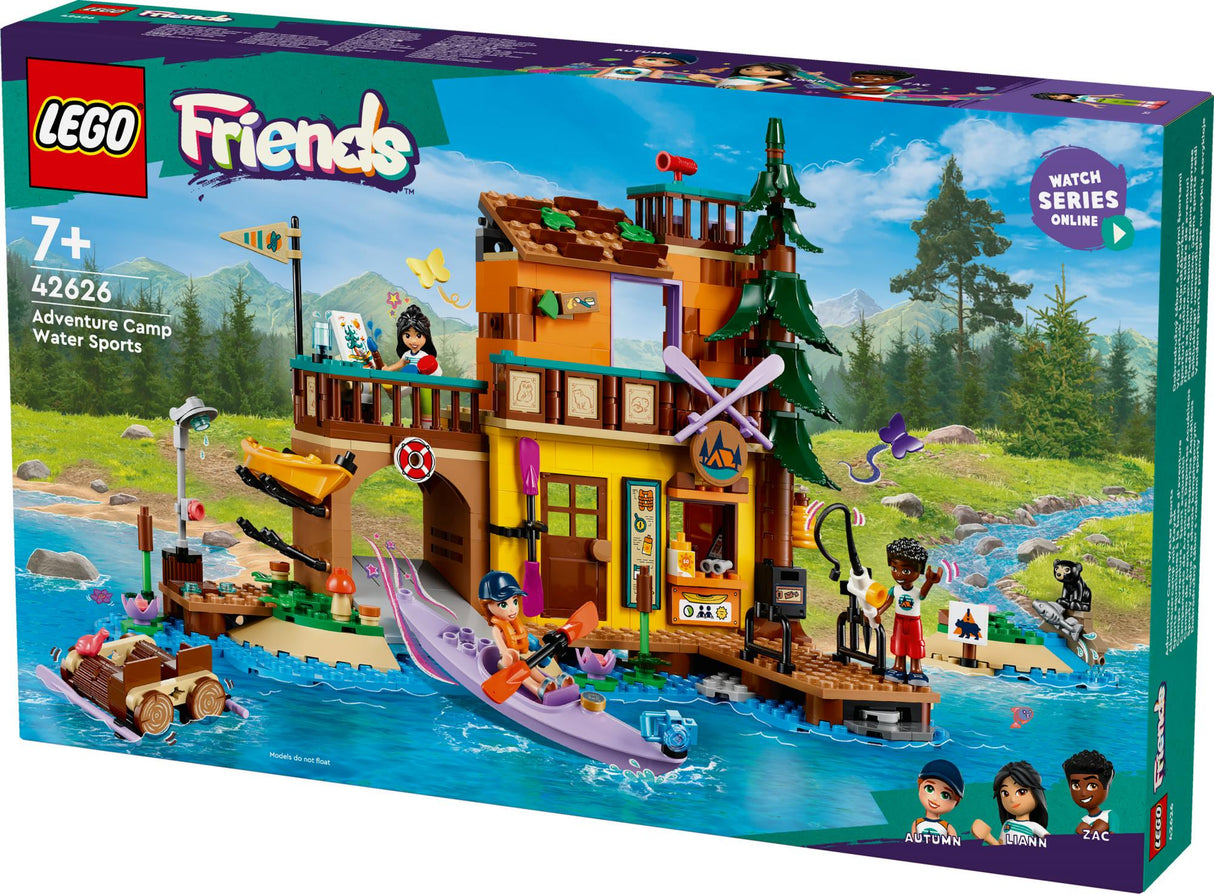 LEGO 42626 Friends Adventure Camp with Kayak, construction toy LEGO