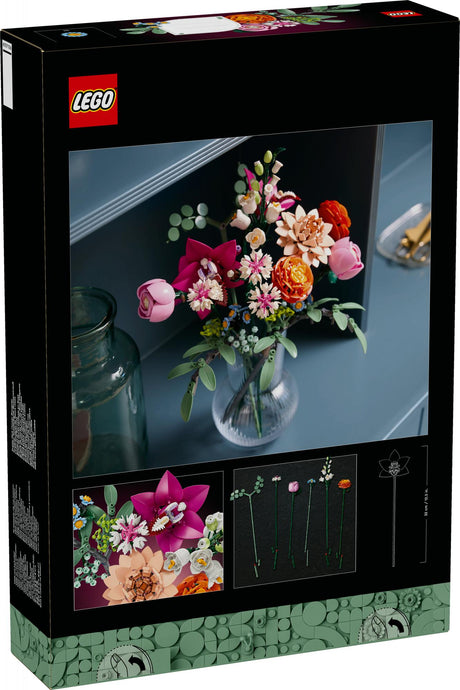 LEGO 10342 Botanicals Beautiful Pink Bouquet LEGO
